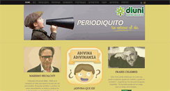 Desktop Screenshot of periodiquitodiuni.com